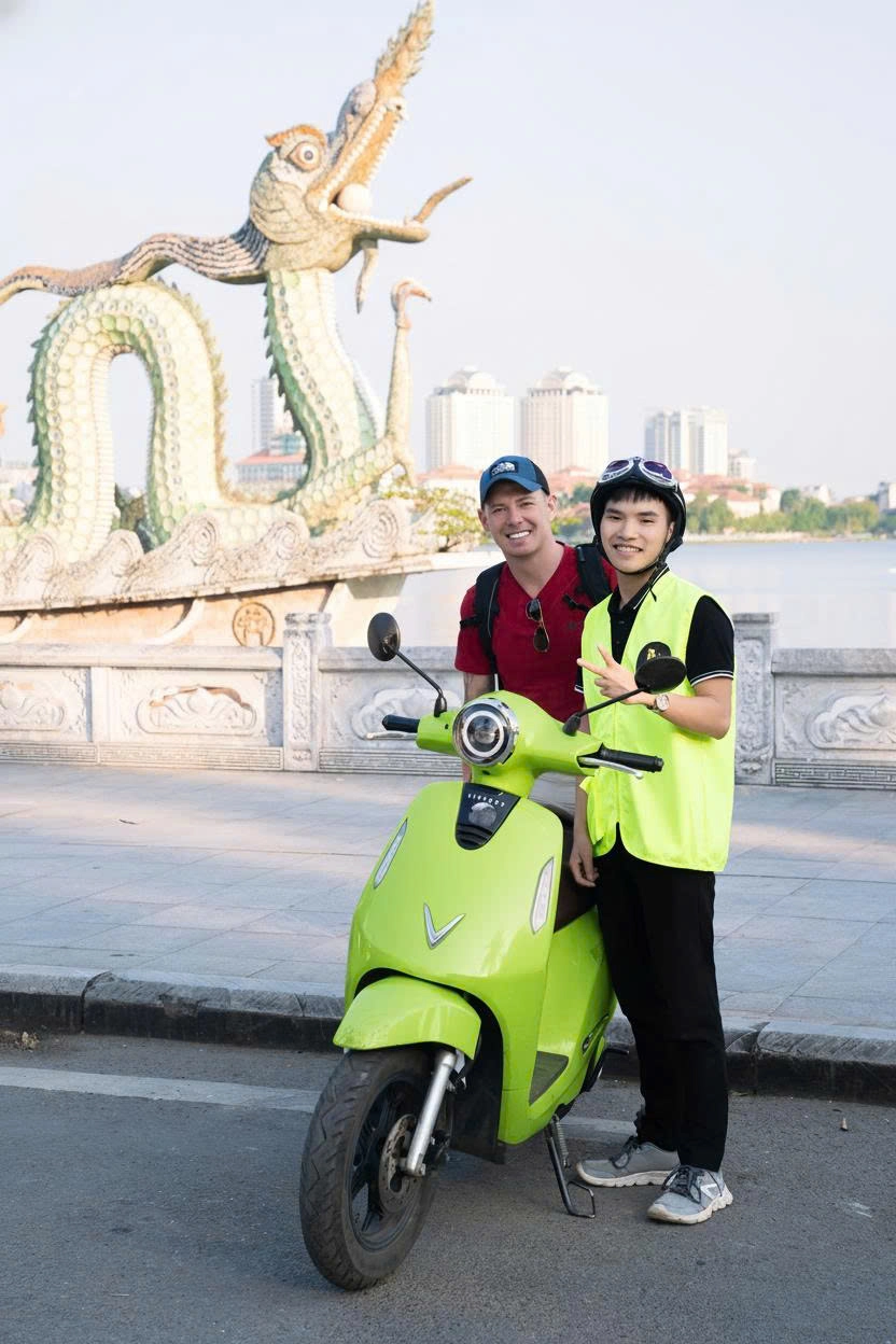 Eco Tour | Explore Ha Noi City by E-Motorbike