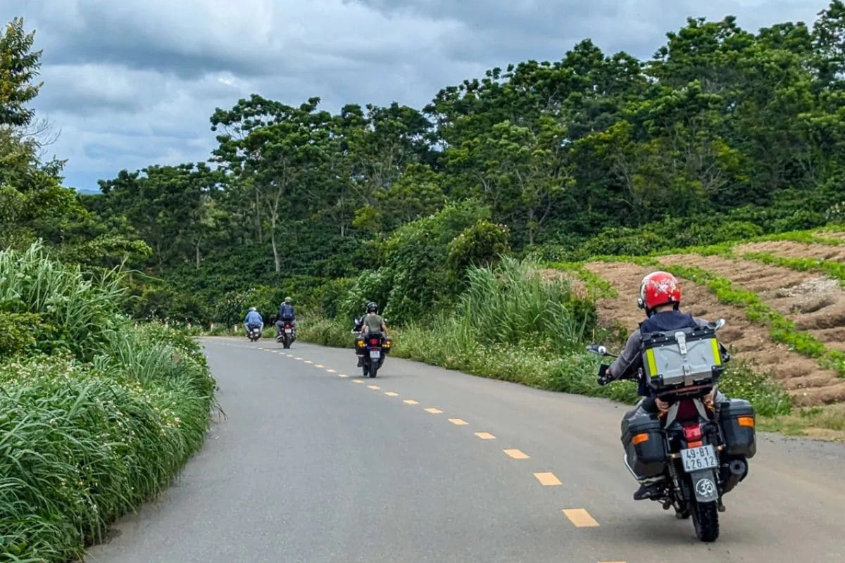 Travel to Dalat by motorbike