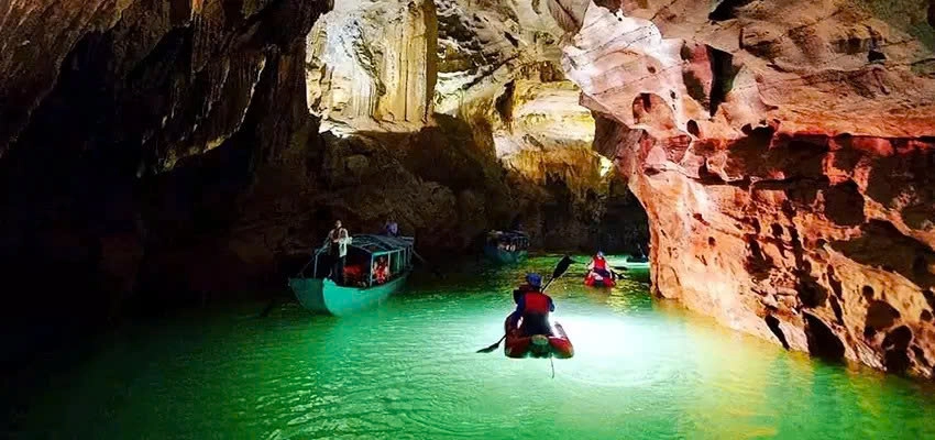 Paradise Cave & Dark Cave 1 Day | Depart from Dong Hoi/ Phong Nha