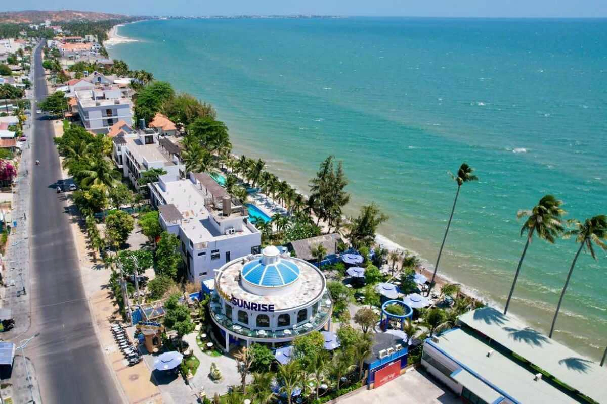 Coastal tourism route in Ham Tien Ward, Phan Thiet City