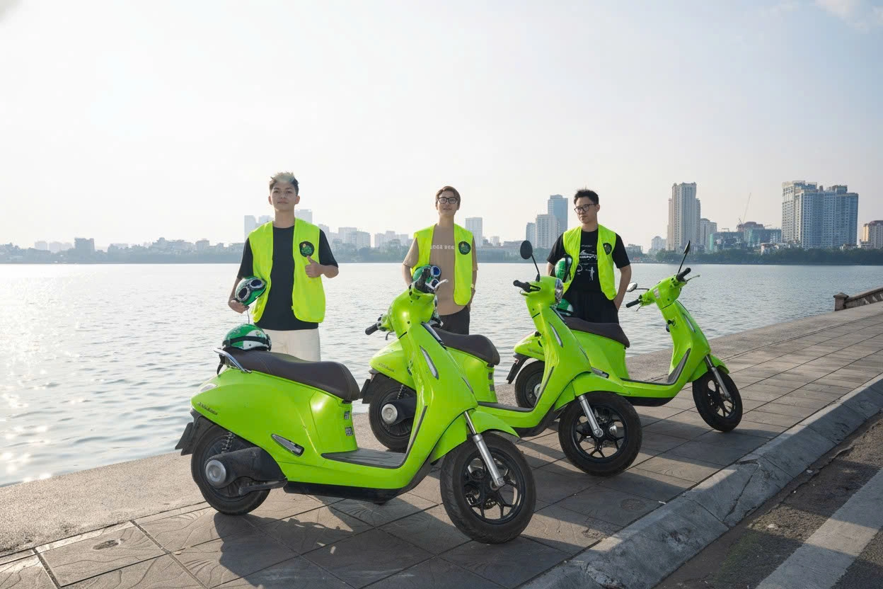 Eco Tour | Ha Noi Sunset by E-Motorbike