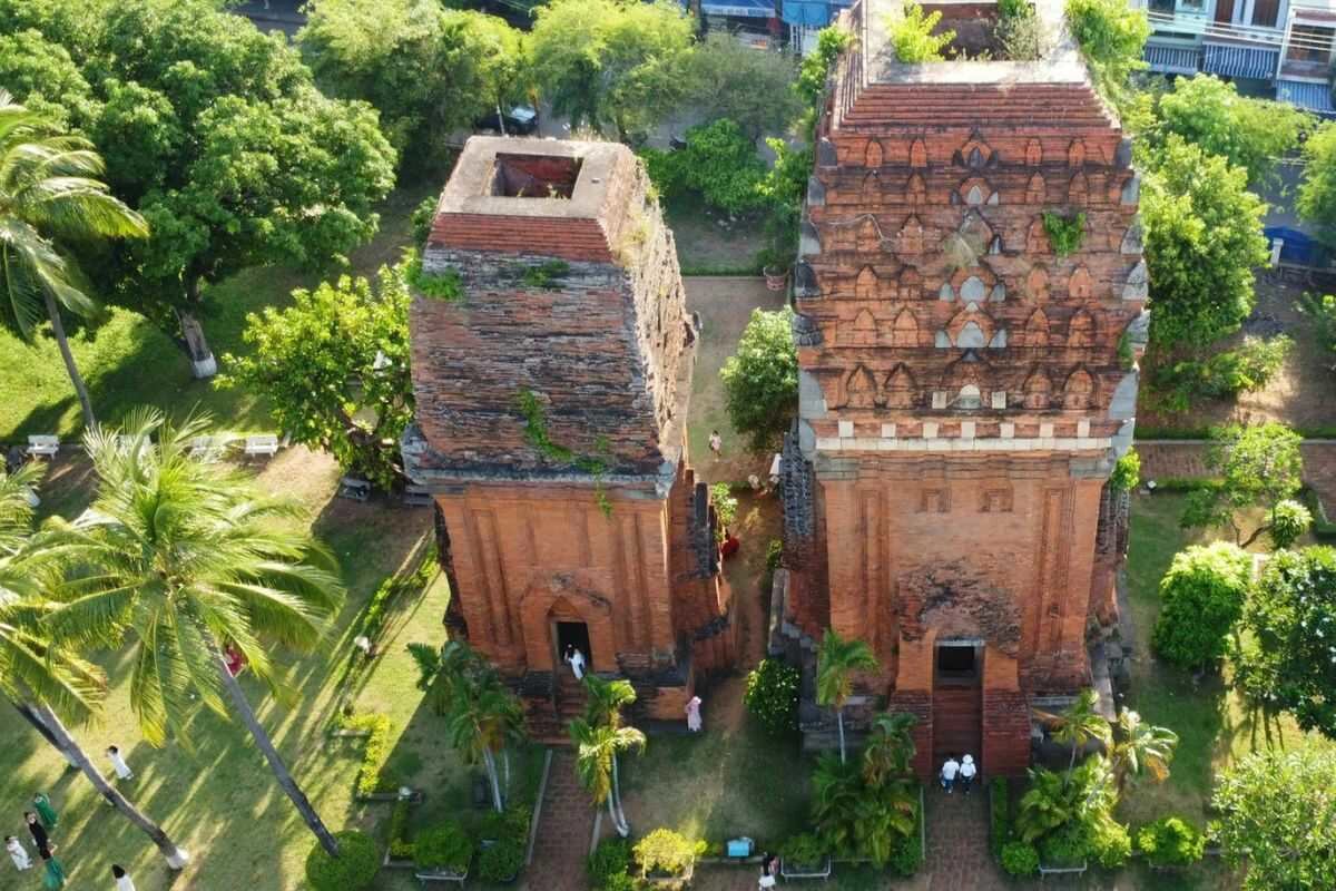 Explore Thap Doi Cham Towers