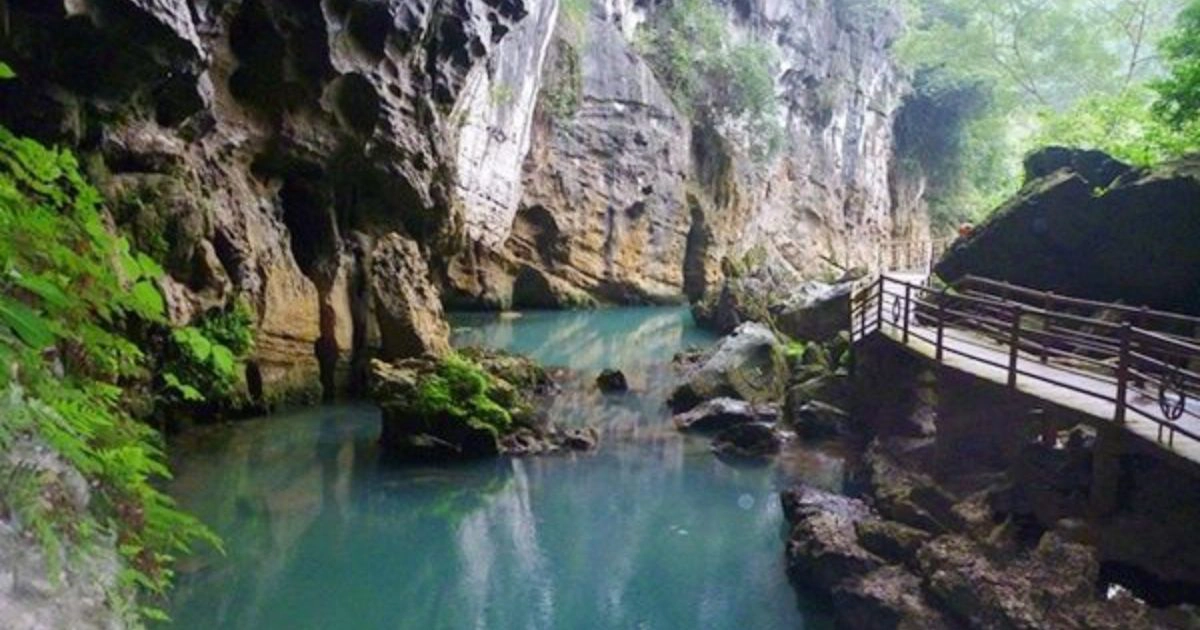 Dark Cave on the Chay River