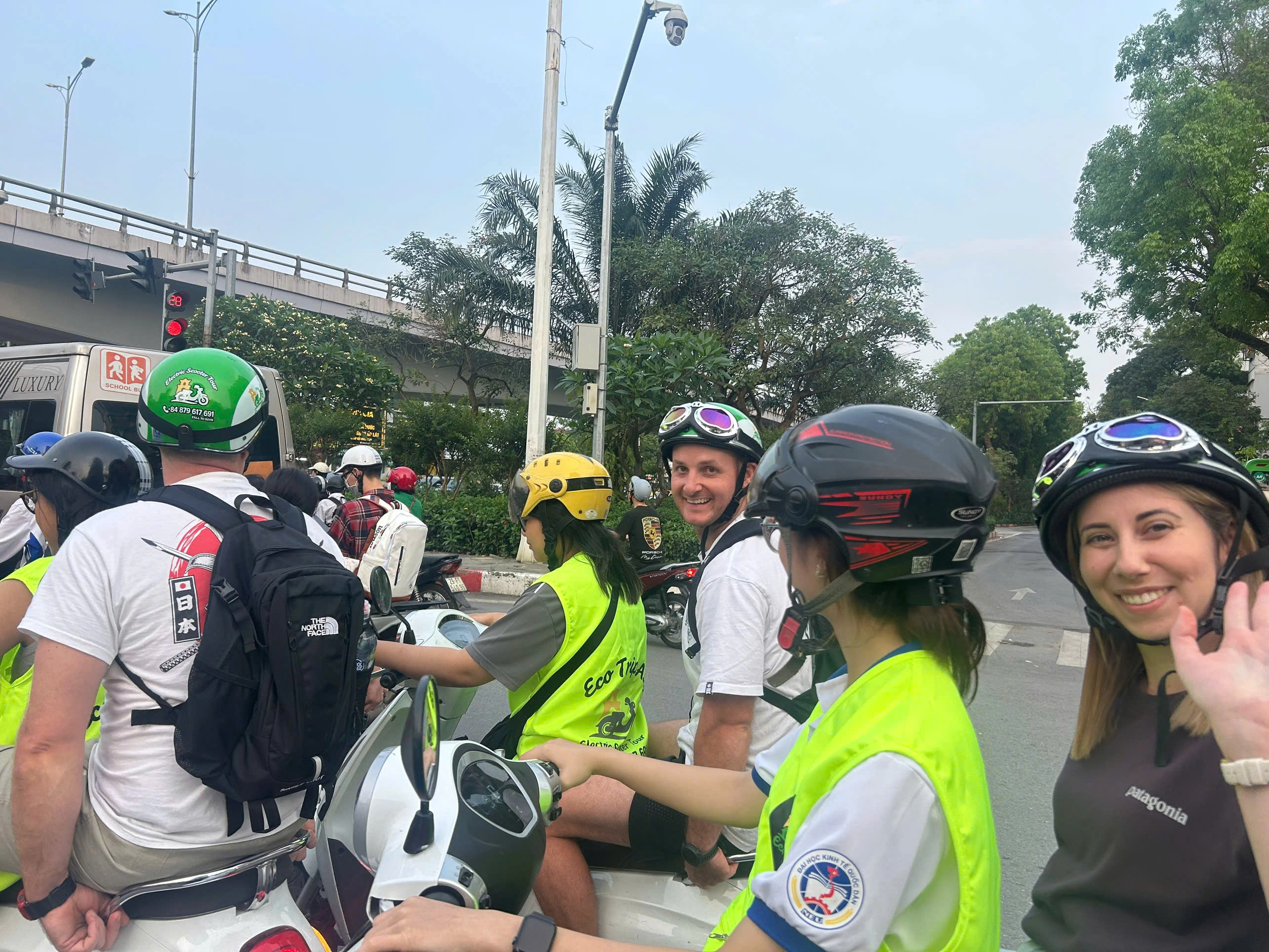 Eco Tour | Explore Hanoi City by E-Motorbike with Ao Dai Female Riders