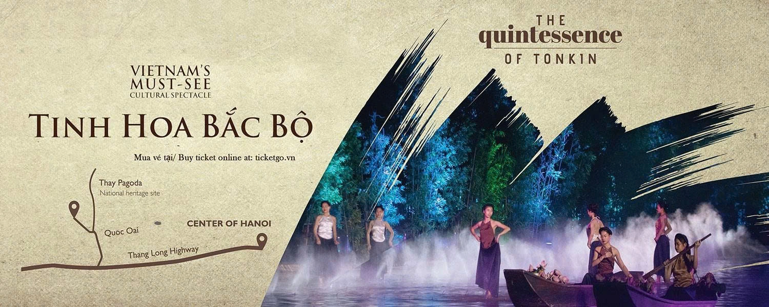 The Quintessence of Tonkin Show Ticket + Private Round-trip Transfer