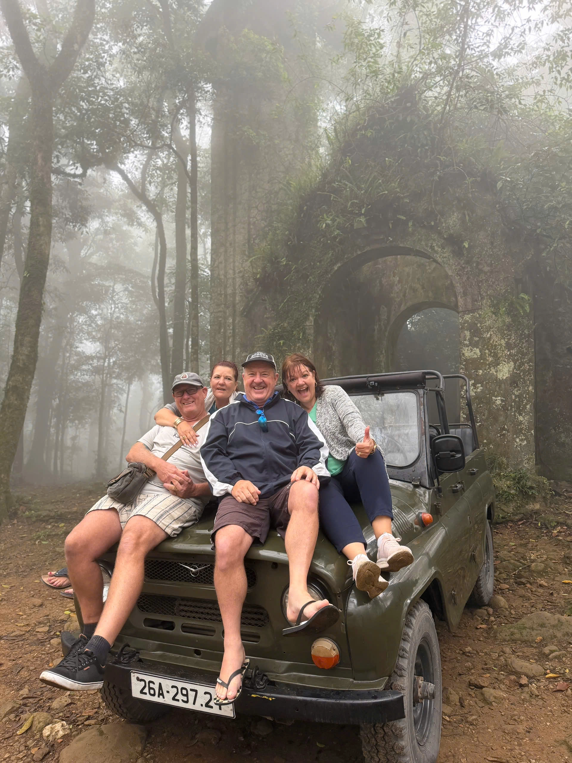 Hanoi Jeep Tour to Ba Vi National Park & Duong Lam Ancient Village