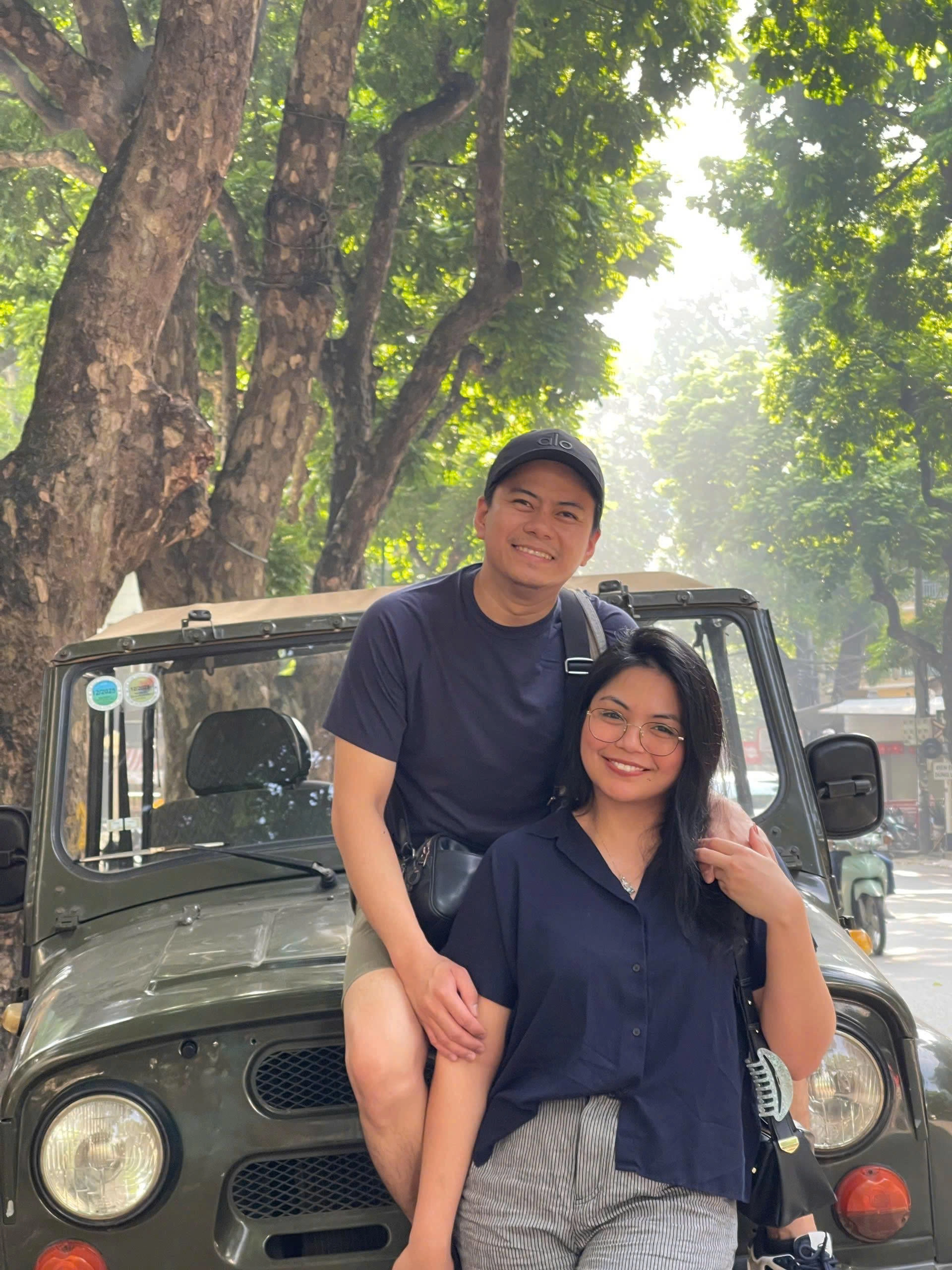 Golden Hour Jeep Adventure in Hanoi
