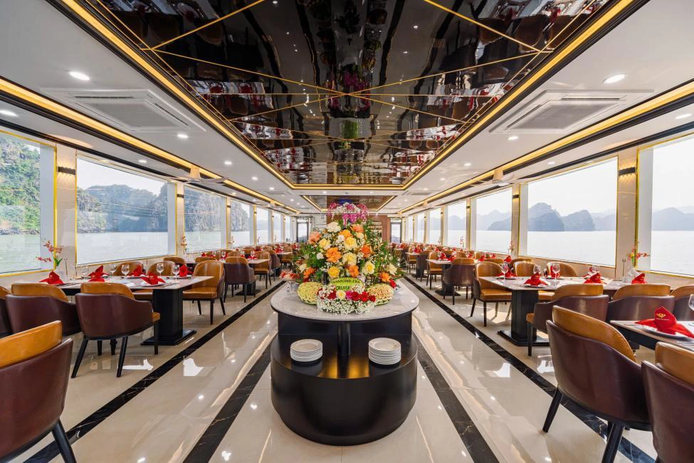 Diamond Era Luxury Day Cruise | Discover Beautiful Scenery Ha Long Bay with Sung Sot & Ti Top | Vietnam