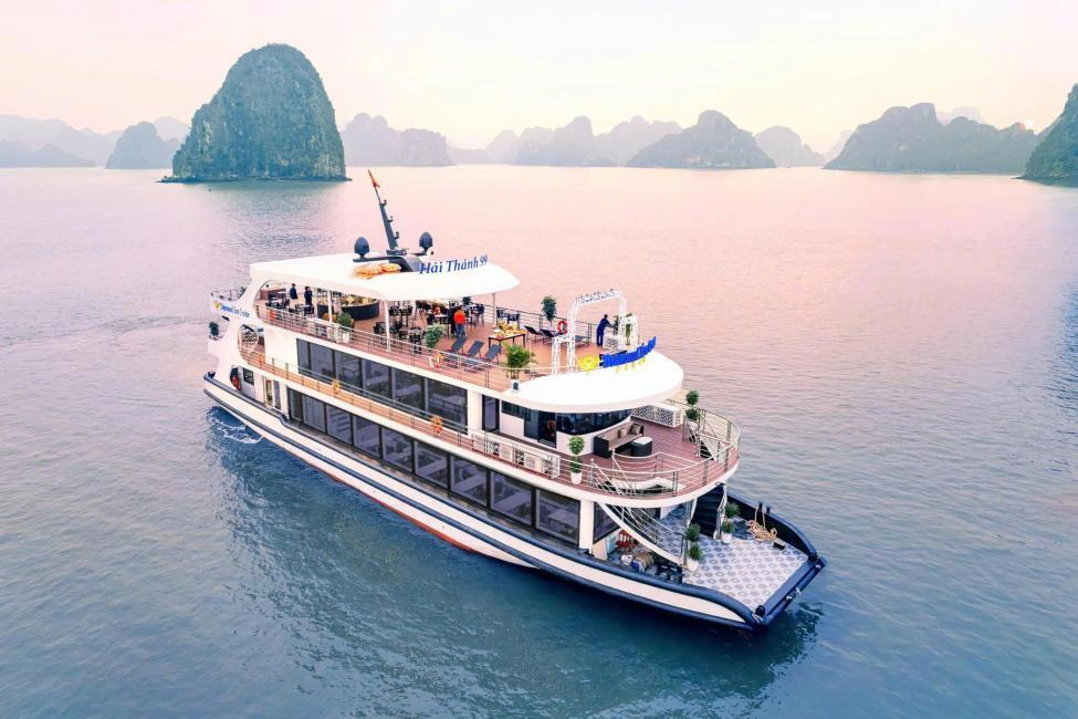Diamond Era Luxury Day Cruise | Discover Beautiful Scenery Ha Long Bay with Sung Sot & Ti Top | Vietnam