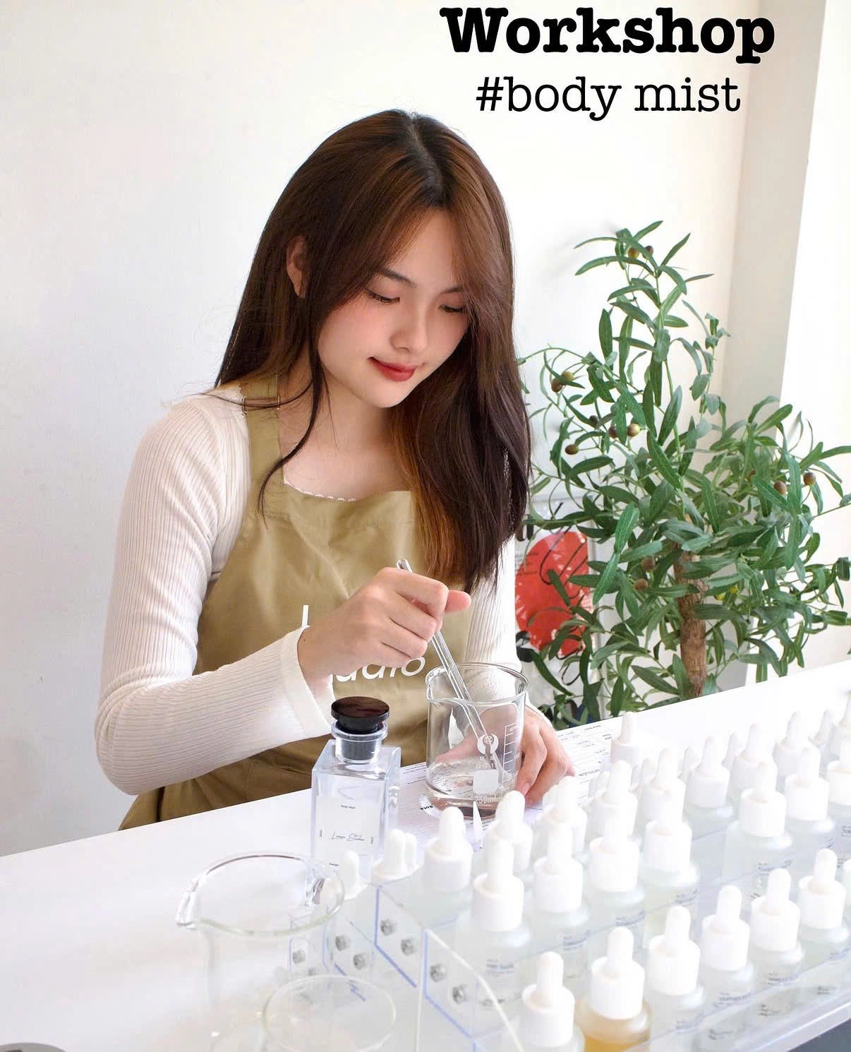 Body Mist Making Workshop in Hanoi
