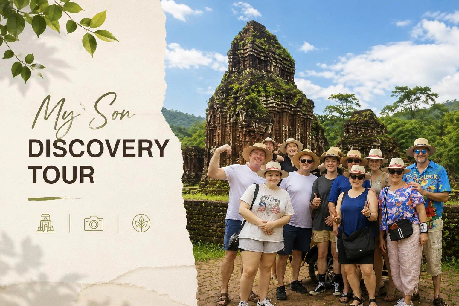 My Son Discovery Tour half day- Small group from Danang 