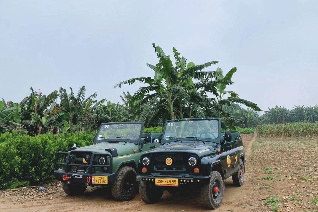 Day Tour | Experience Hanoi Countrysid Outskirts by Jeep: Discover Co Loa Ancient Citadel Life & History | Hanoi