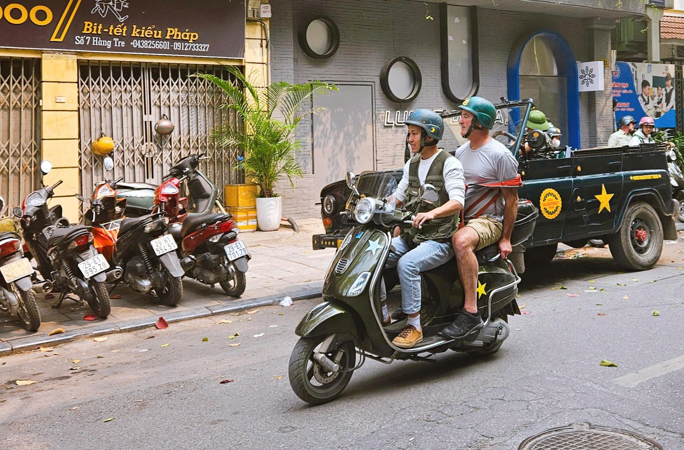 Day Tour | Explore Hanoi by Vintage Vespa or Minsk: Food, Culture & Sightseeing
