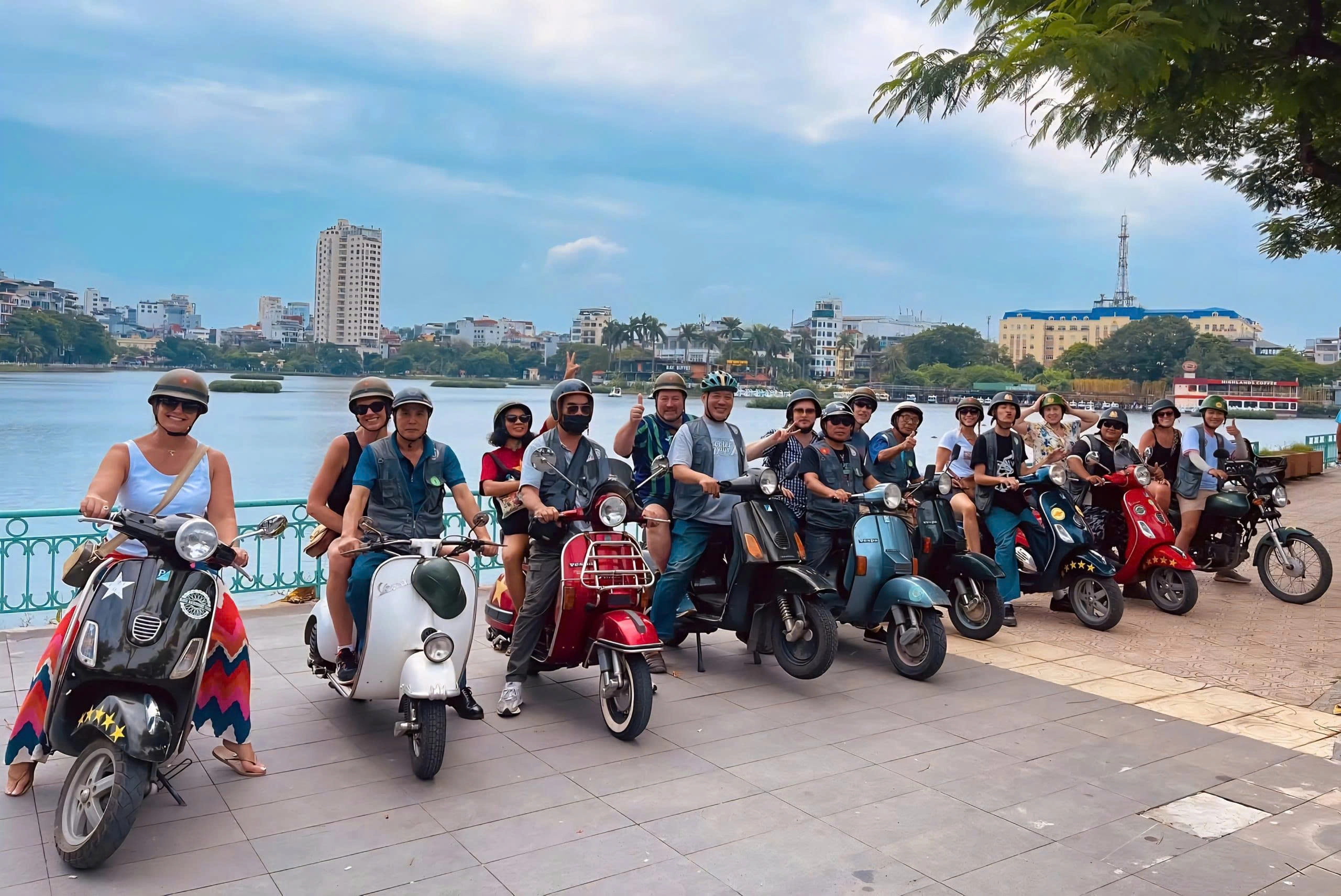 Day Tour | Explore Hanoi by Vintage Vespa or Minsk: Food, Culture & Sightseeing