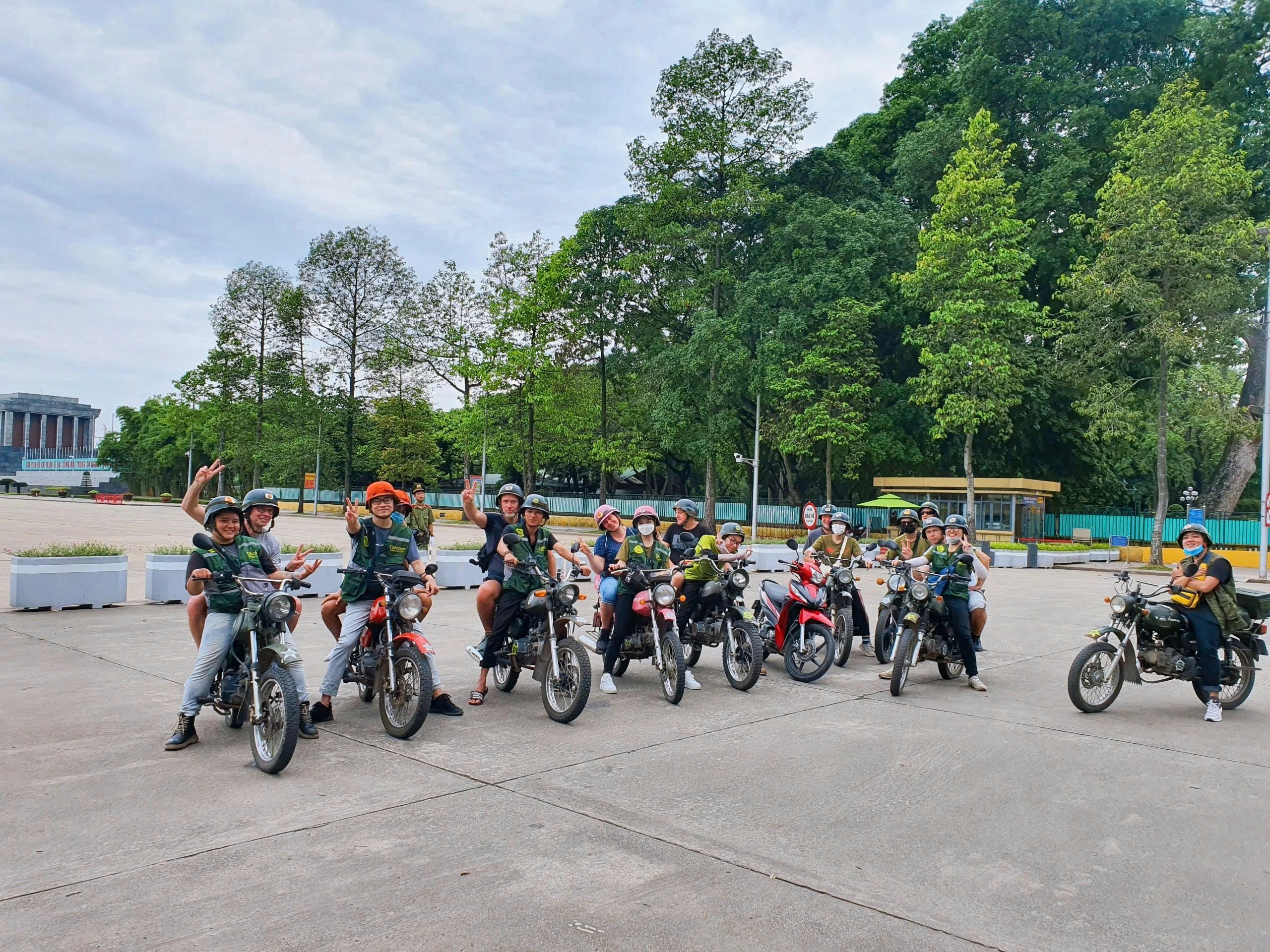 Day Tour | Explore Hanoi capital by military-style Vespa/Minsk