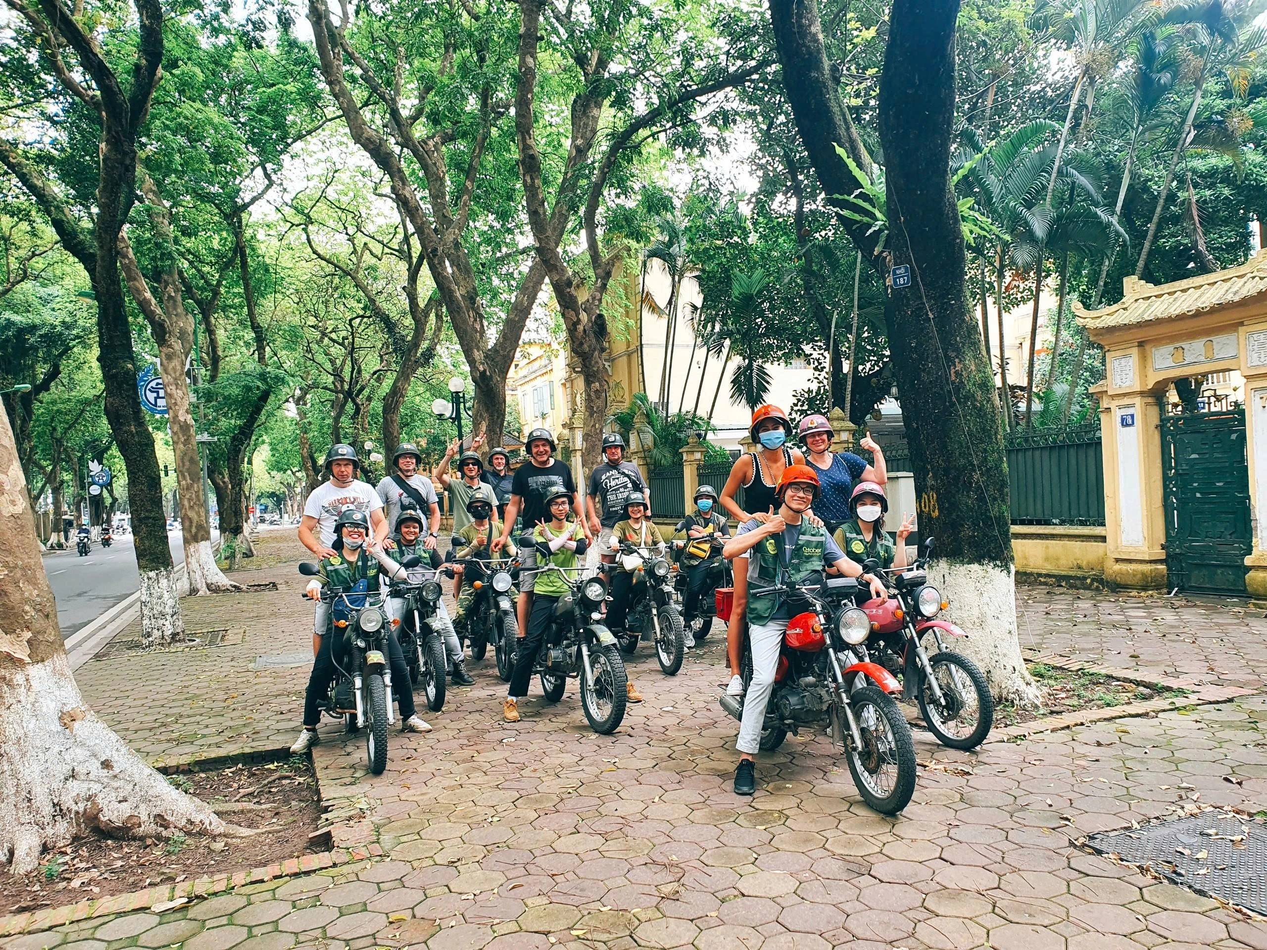 Day Tour | Explore Hanoi capital by military-style Vespa/Minsk