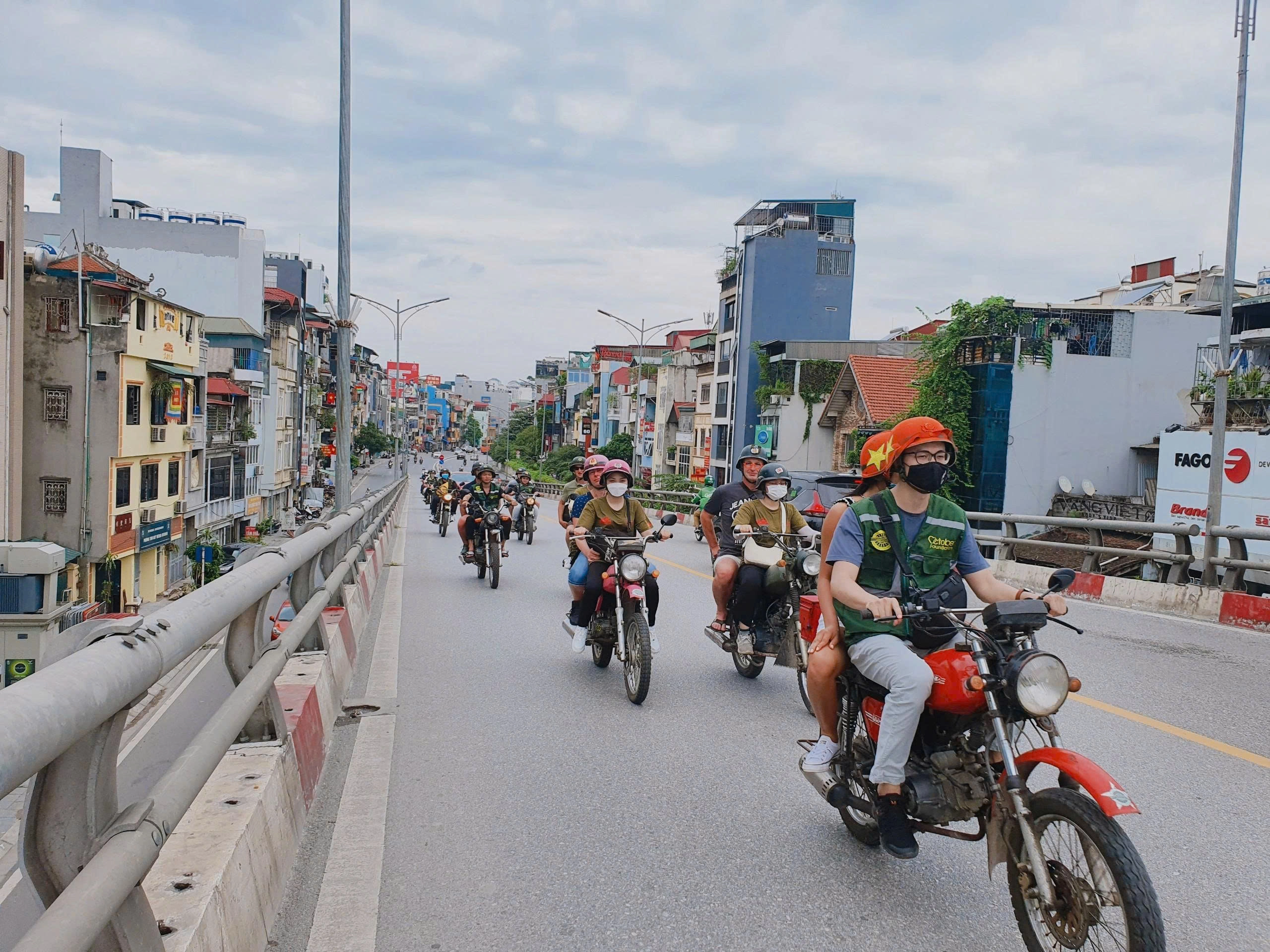 Day Tour | Explore Hanoi capital by military-style Vespa/Minsk