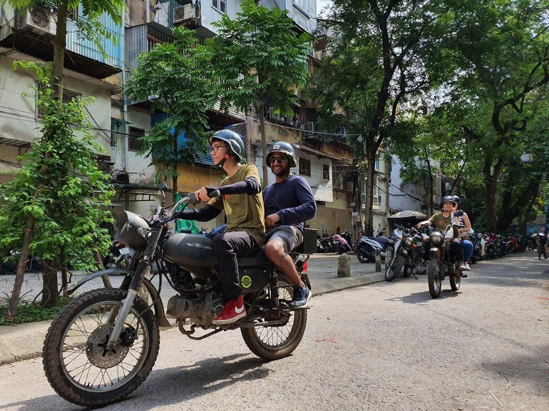 Day Tour | Explore Hanoi capital by military-style Vespa/Minsk