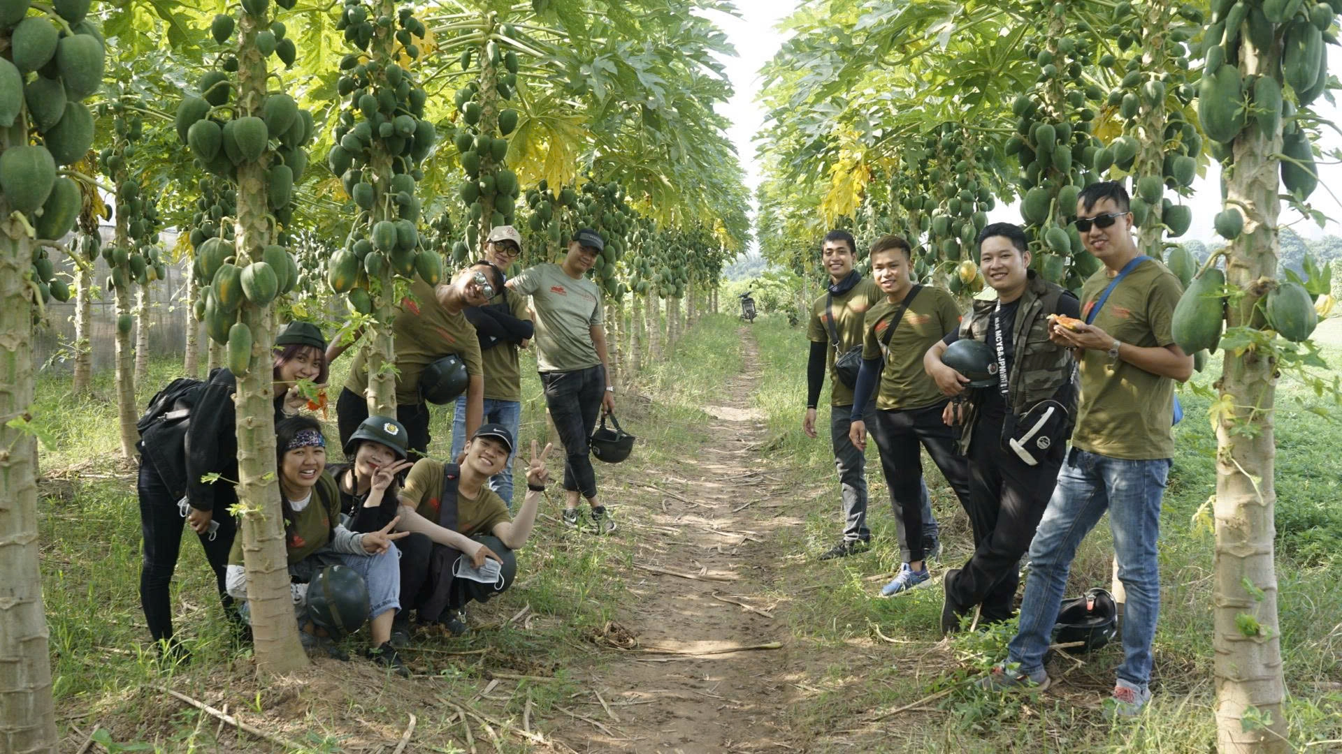 Day Tour | Experience Hanoi suburbs and Co Loa Citadel by military-style Vespa/Minsk vehicle