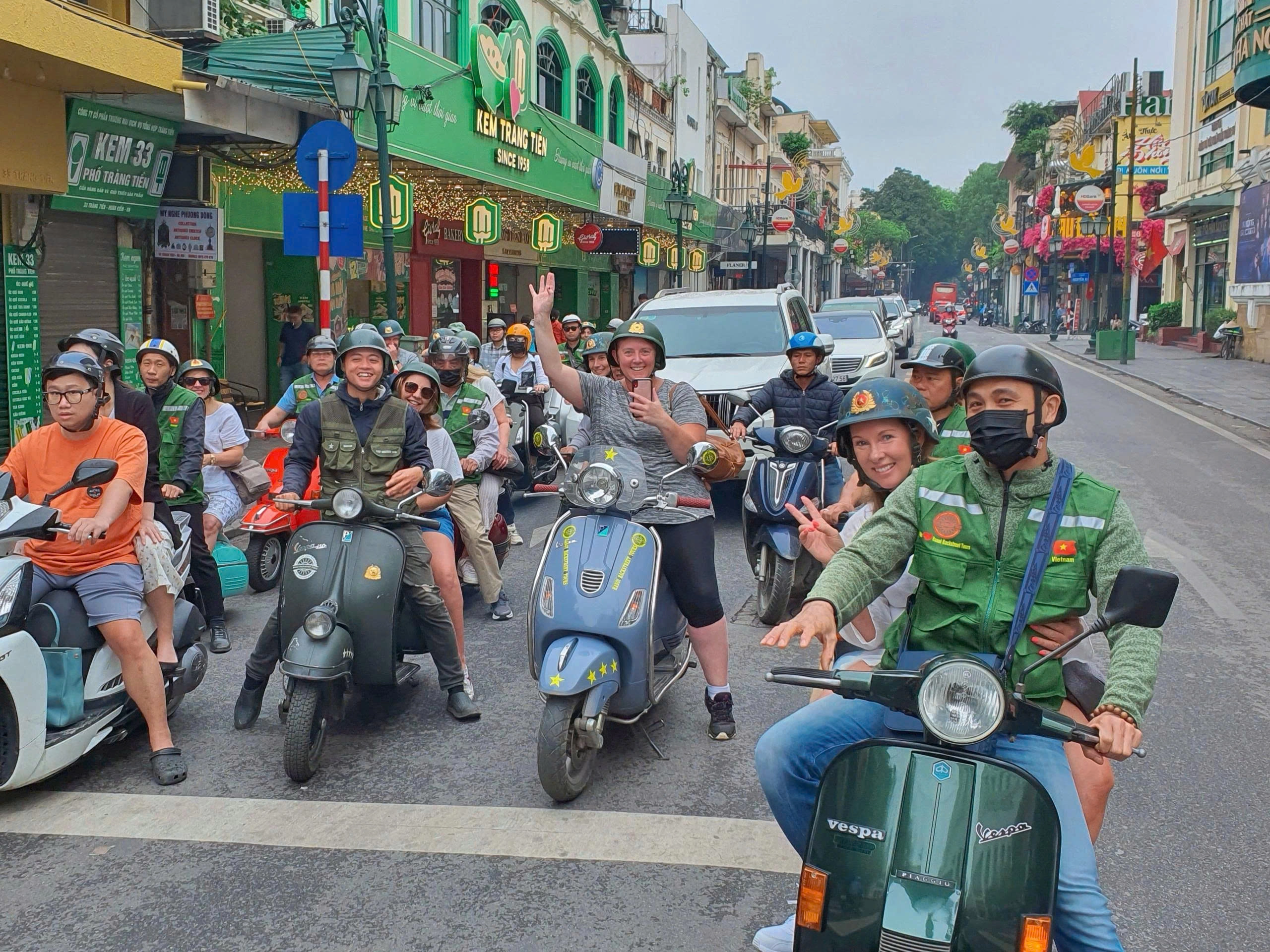 Day Tour | Experience Hanoi suburbs and Co Loa Citadel by military-style Vespa/Minsk vehicle