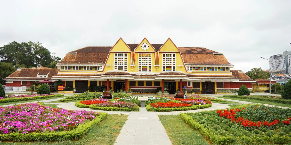 Da Lat Railway Station vintage charm