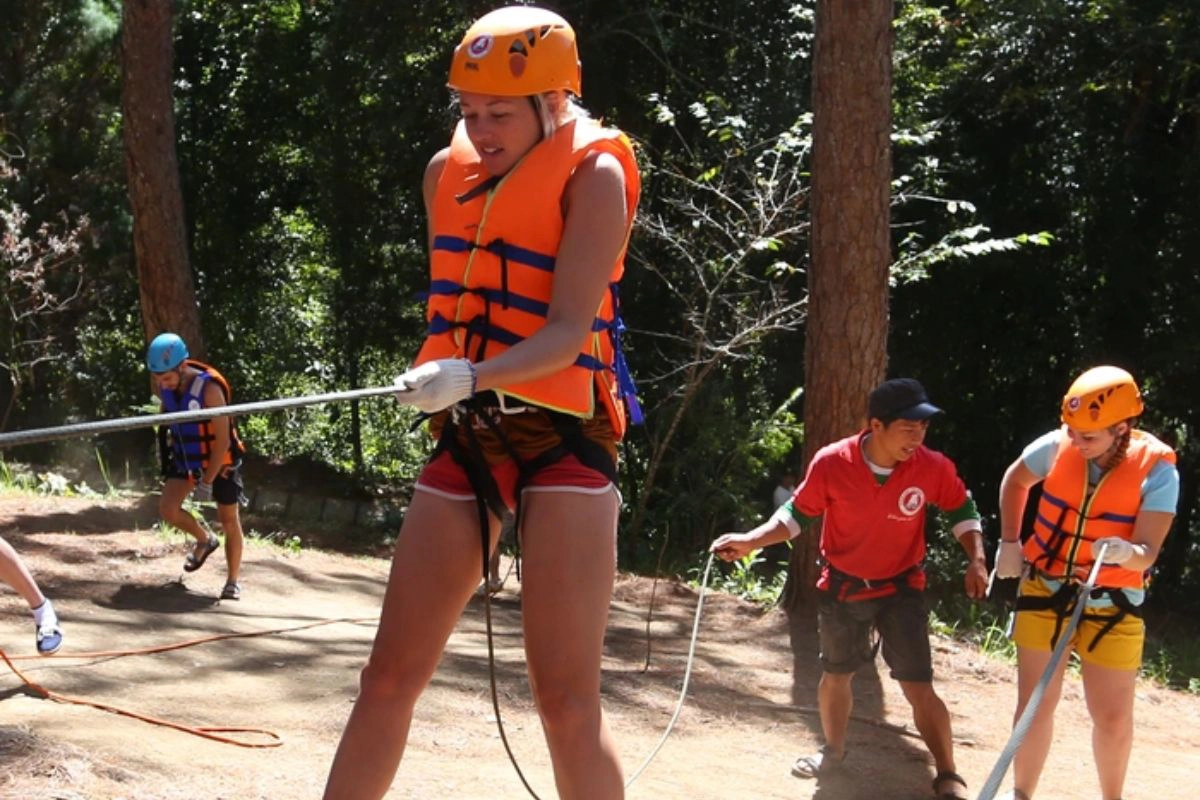 Guides and safety gear make canyoning beginner-friendly
