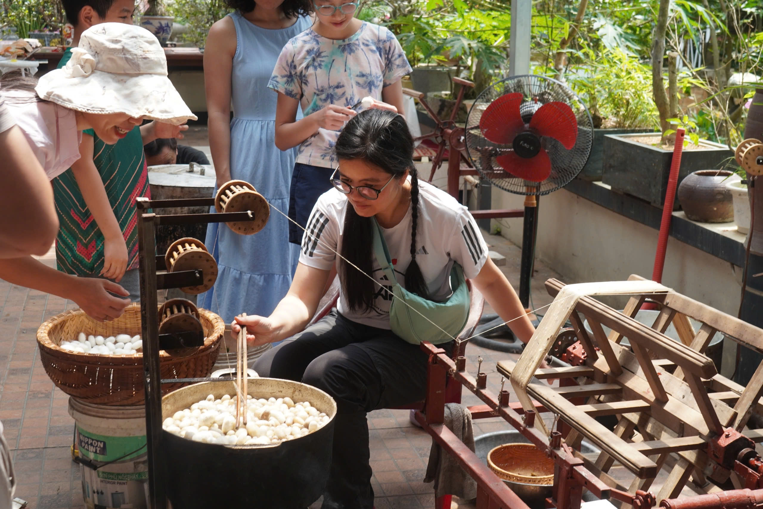 Ninh Binh Signature Silk Loom tour | Start from Ninh Binh