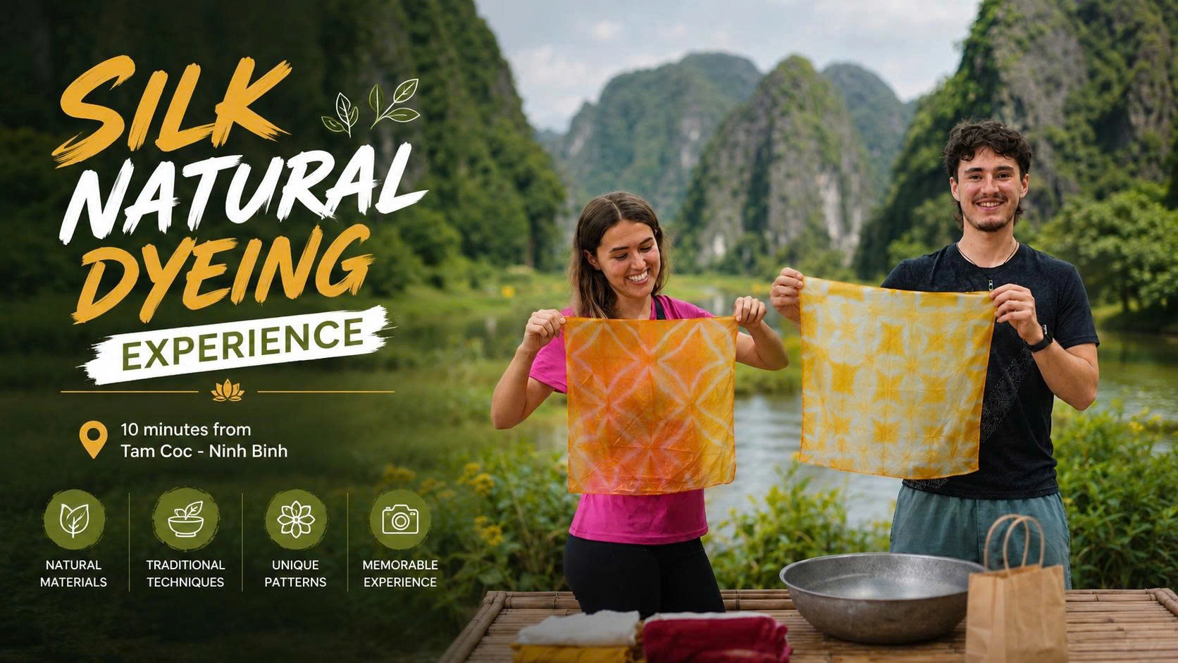 Ninh Binh Signature Silk Loom with Hands-on Experiences | Start from Ninh Binh