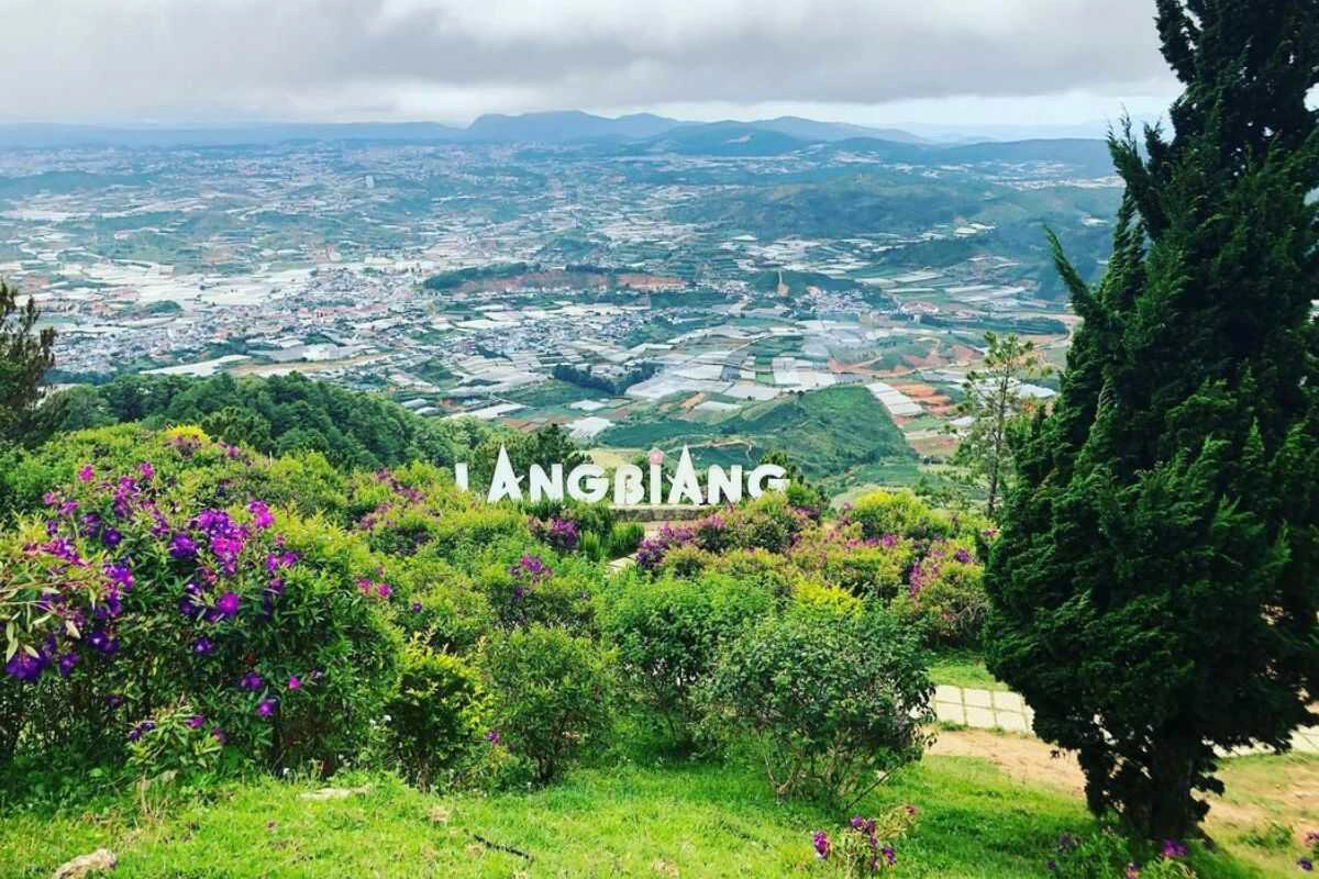 Lang Biang Mountain offers breathtaking panoramic views of Da Lat