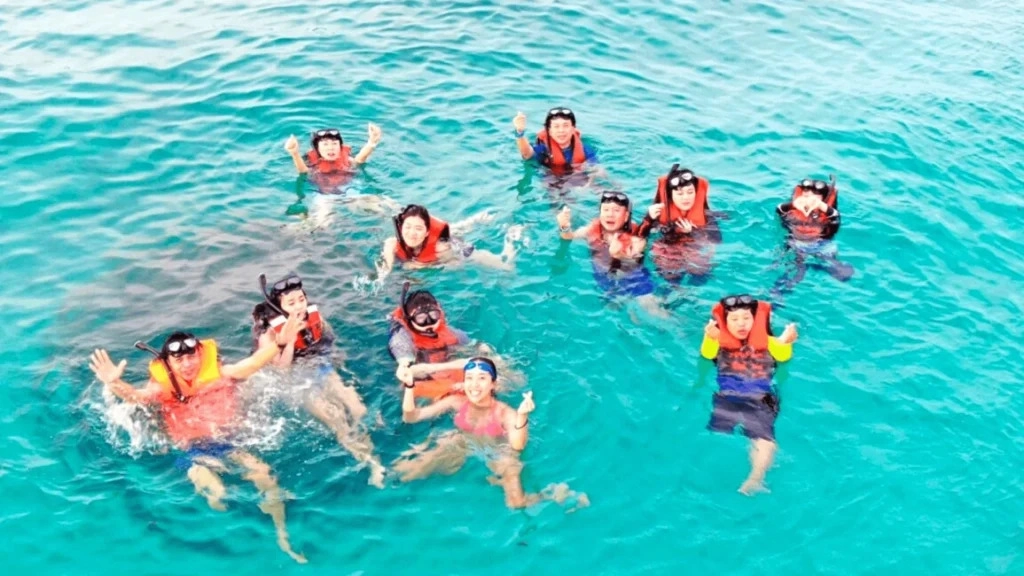 Day Tour | Phu Quoc 3 Islands Tour on Junk Cruise: Island Hopping Shared Tour, Snorkeling Experience, Seafood Lunch on the Boat | Vietnam