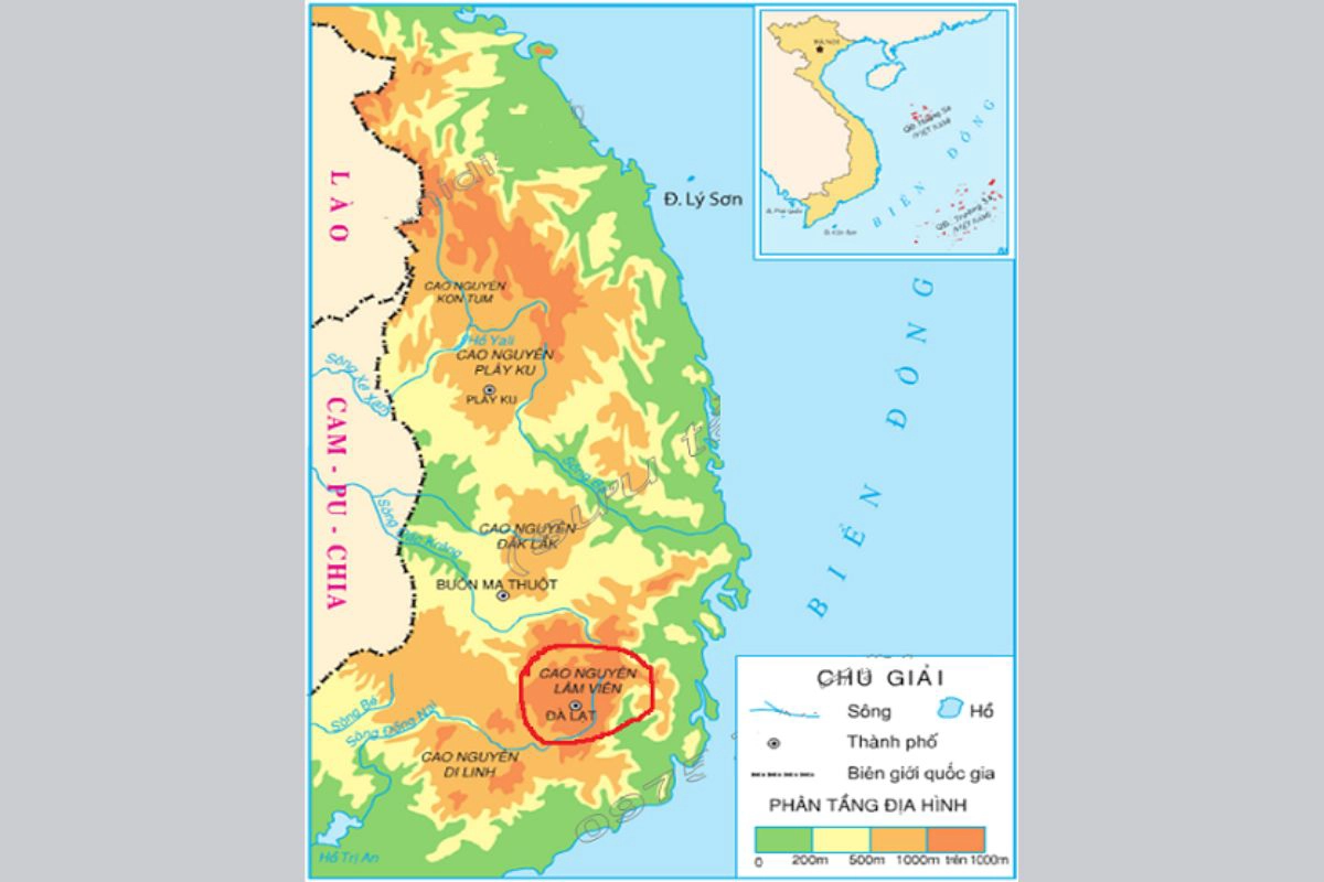 Da Lat sits high in Vietnam’s Central Highlands, surrounded by mountains and pine forests