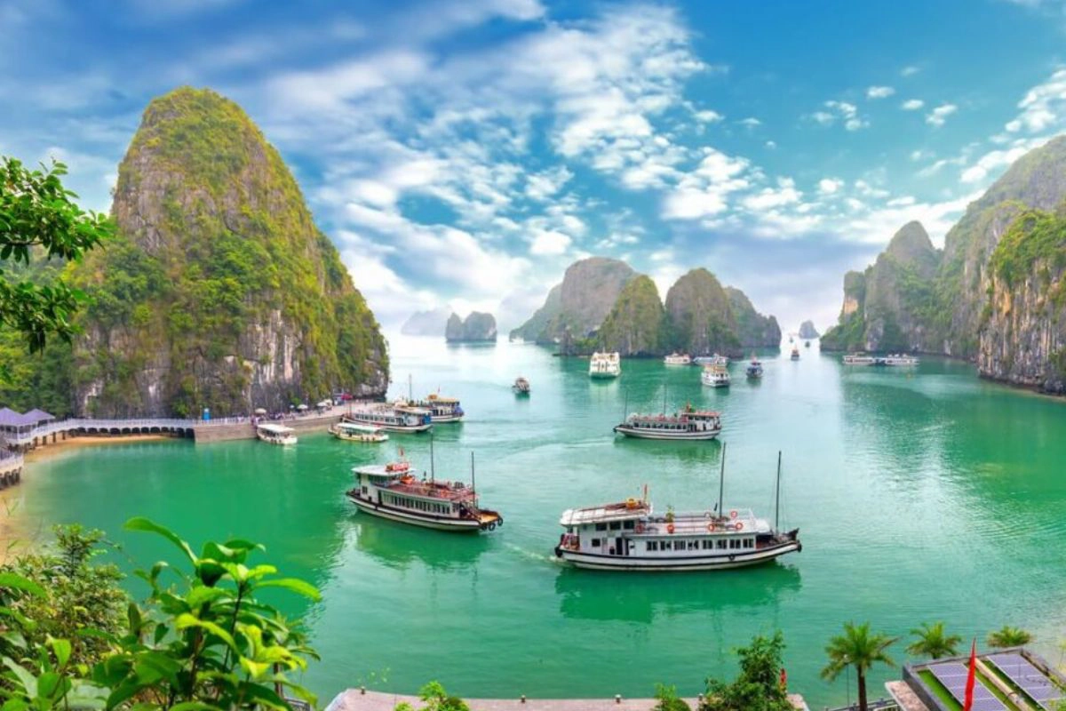 Travel Vietnam January for stunning natural scenery