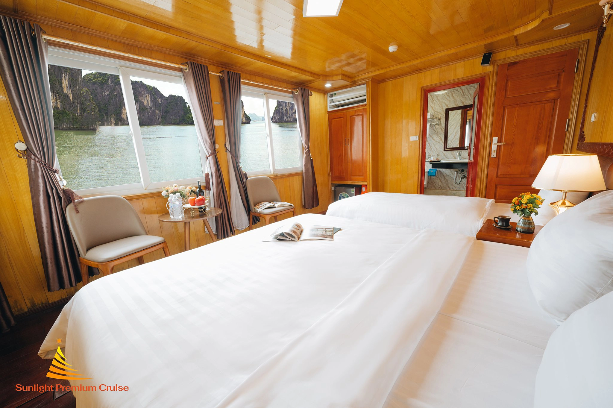 2D1N Tour | Relaxing at Lan Ha Bay and Viet Hai Village on Sunlight Premium Cruise 9 cabin