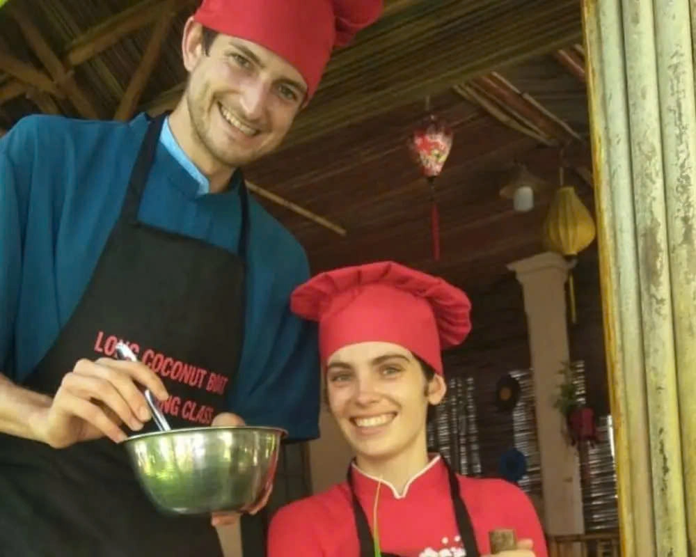 Half Day Hoi An Private Cooking Class & Bamboo Round Boat Tour