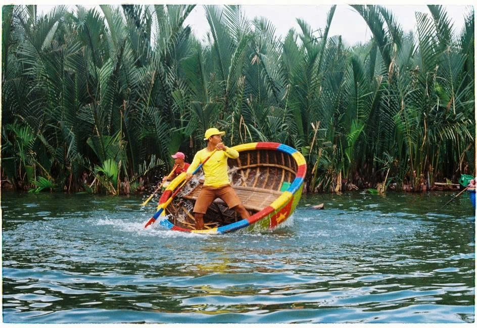 Half Day Hoi An Private Cooking Class & Bamboo Round Boat Tour