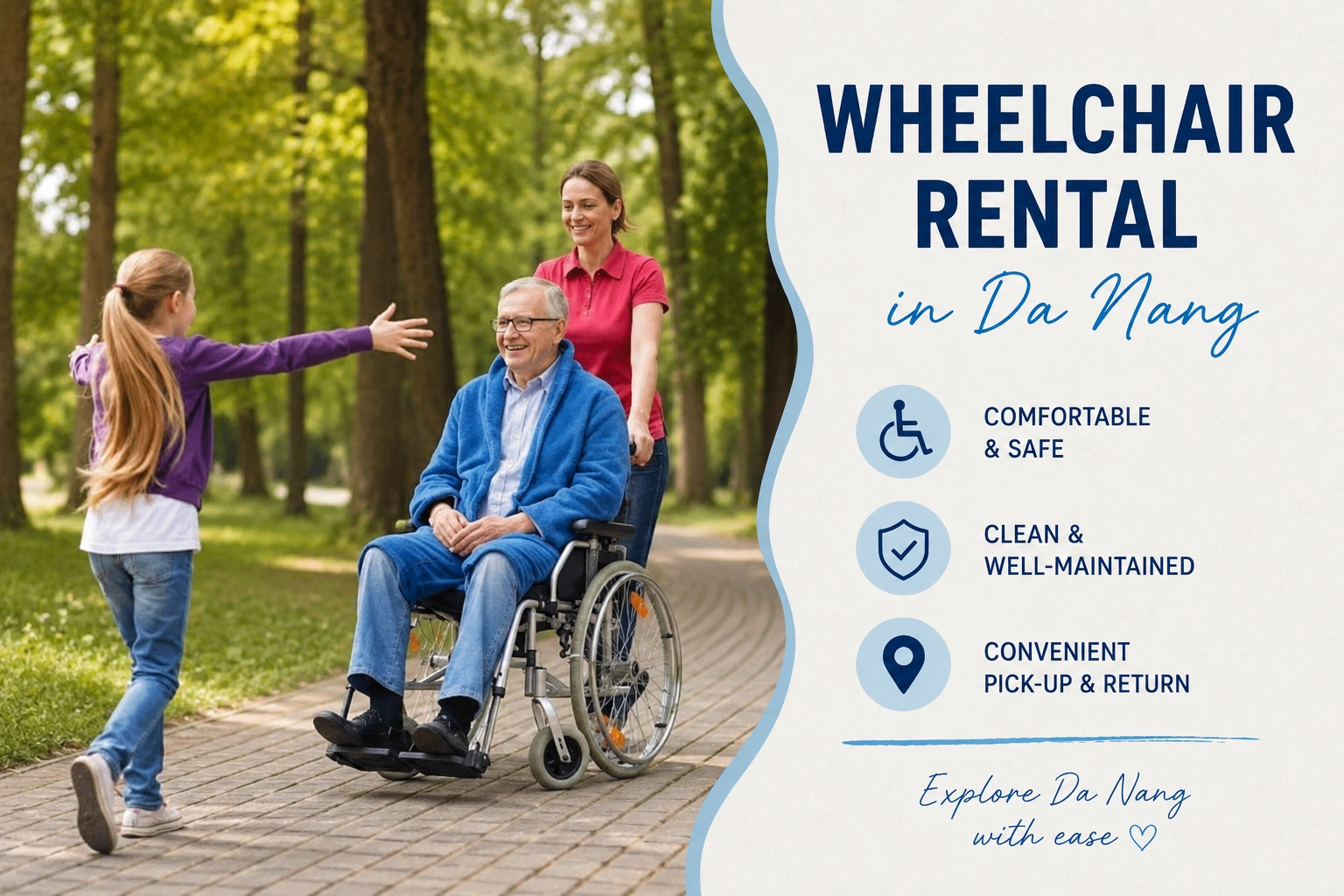 Wheelchair Rental Service in Da Nang