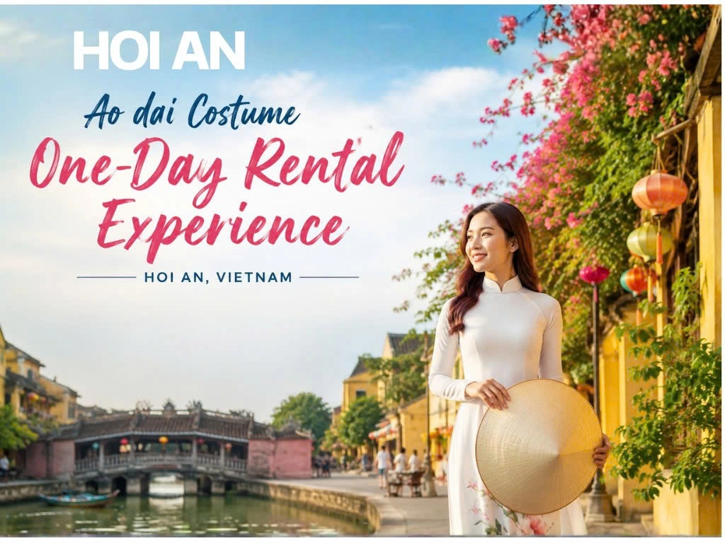 Aodai Costume One-Day Rental Experience | Hoi An, Vietnam