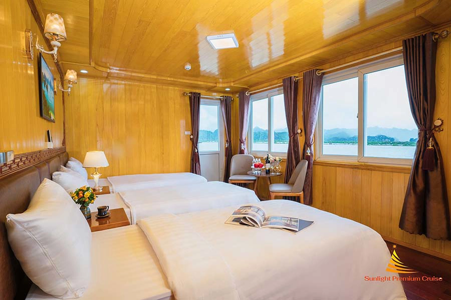 3D2N Tour | Experience Lan Ha Bay on Sunlight Premium Cruise & Explore Cat Ba Island 9 cabin