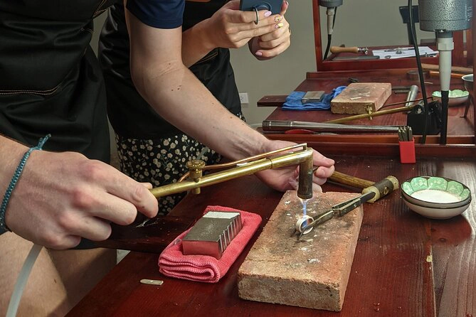 Silver Clay Ring Workshop with Natural Gemstones in Hanoi