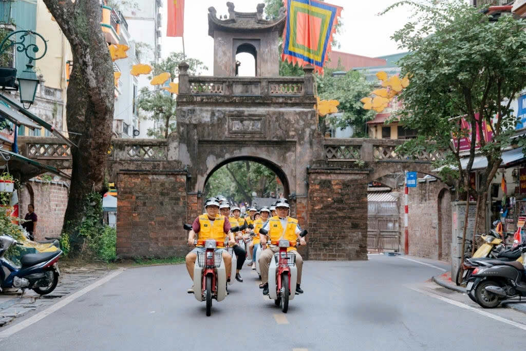 Day Tour | A Journey Through Hanoi's Traditional Craft Villages: Incense Village - Conical Hat Village - Lacquer Village On Vintage Cub Motobike