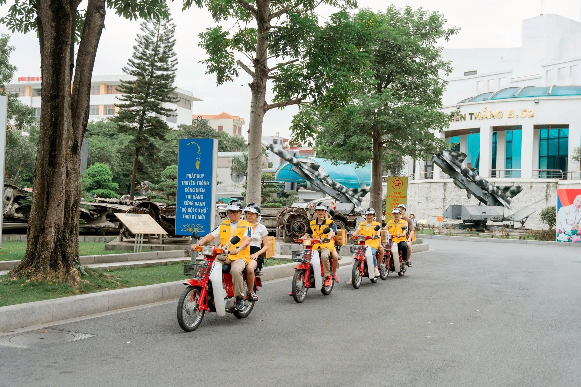 Day Tour | A Journey Through Hanoi's Traditional Craft Villages: Incense Village - Conical Hat Village - Lacquer Village On Vintage Cub Motobike