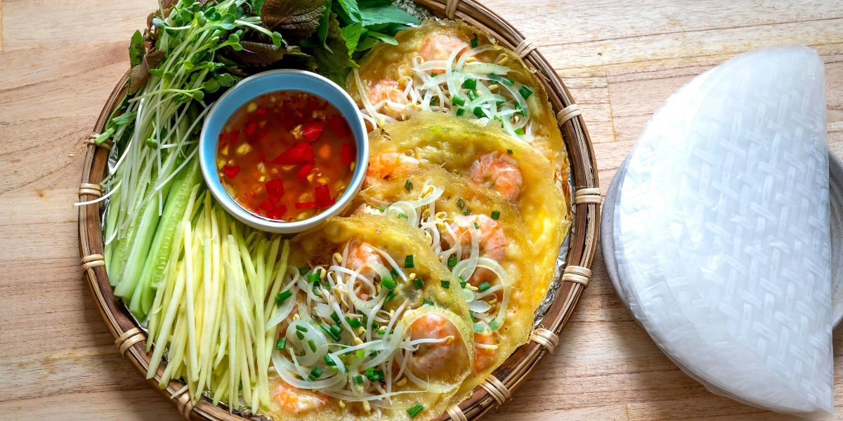 Banh xeo tom nhay in Quy Nhon