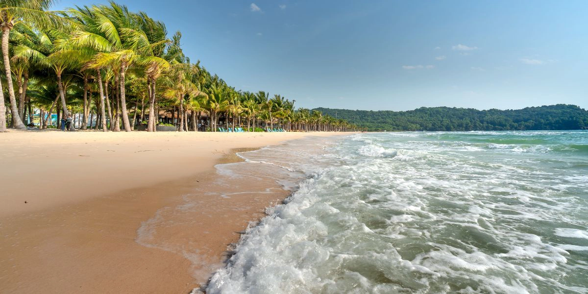 Sao Beach white sand paradise
