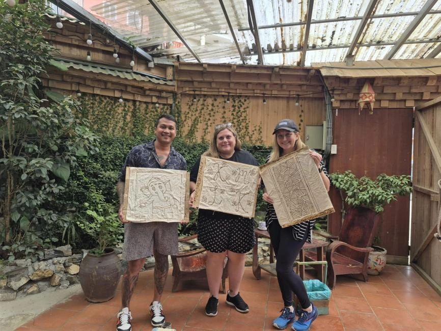 Batik Painting Workshop in Ta Van Village Sapa