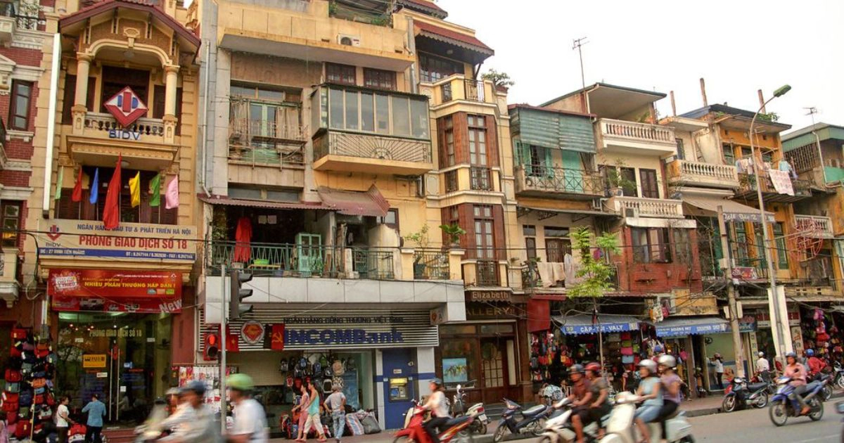 Hanoi Old Quarter Street View, Vietnam Travel