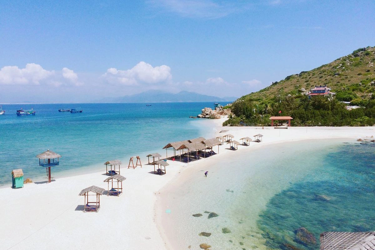 Nha Trang’s clear bays invite snorkeling and island hopping