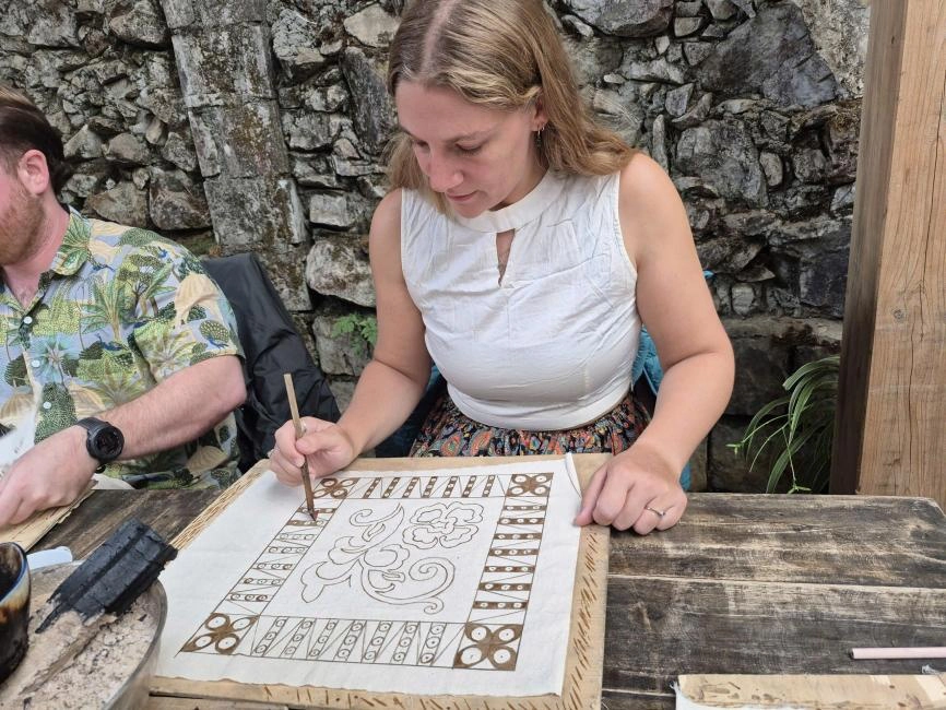 Batik Painting Workshop in Ta Van Village Sapa