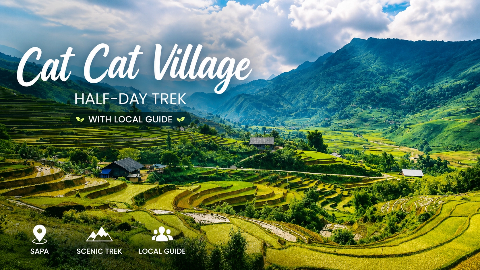 Day Tour | Cat Cat Village Half-Day Trek with Local Guide in Sapa