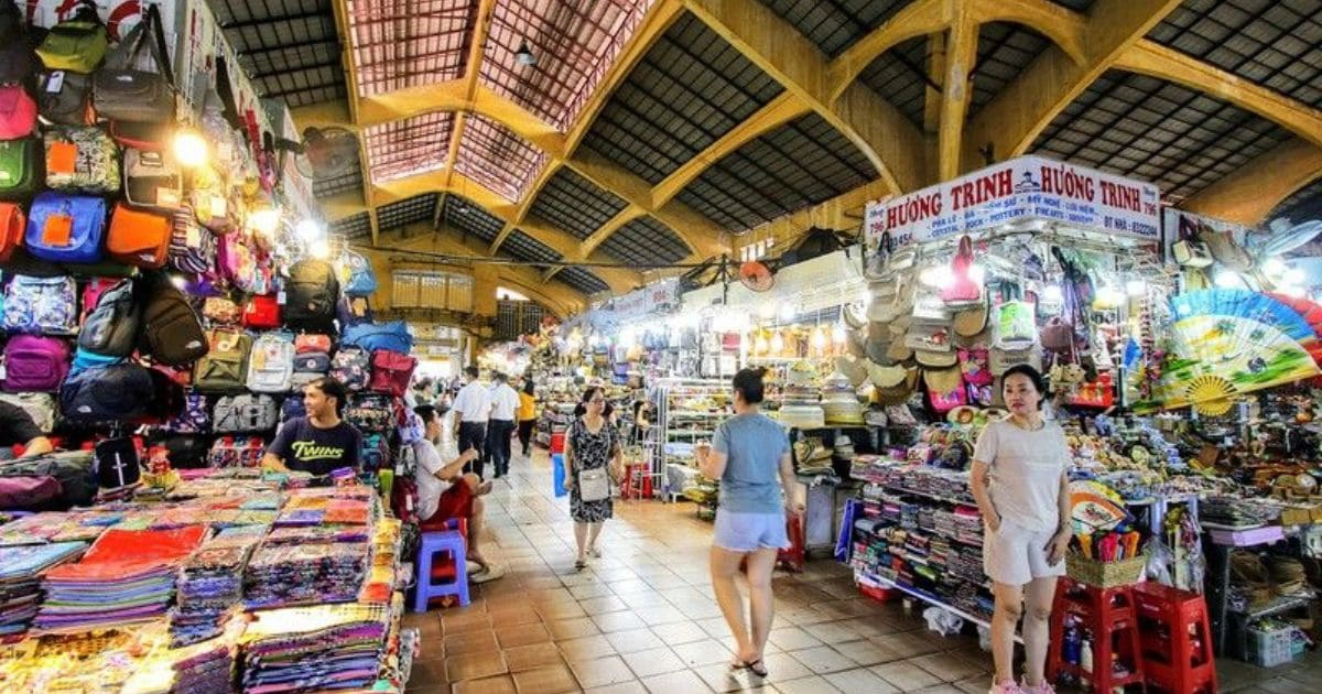 Ben Thanh Market Ho Chi Minh City shopping