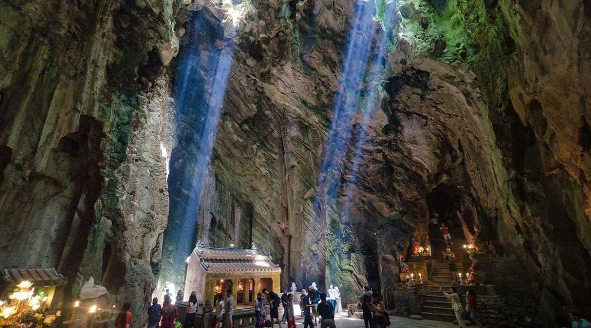 Day Tour | Son Tra Peninsula - Marble mountain - Hoi An Acient town From Da Nang (with Chinese guide option)